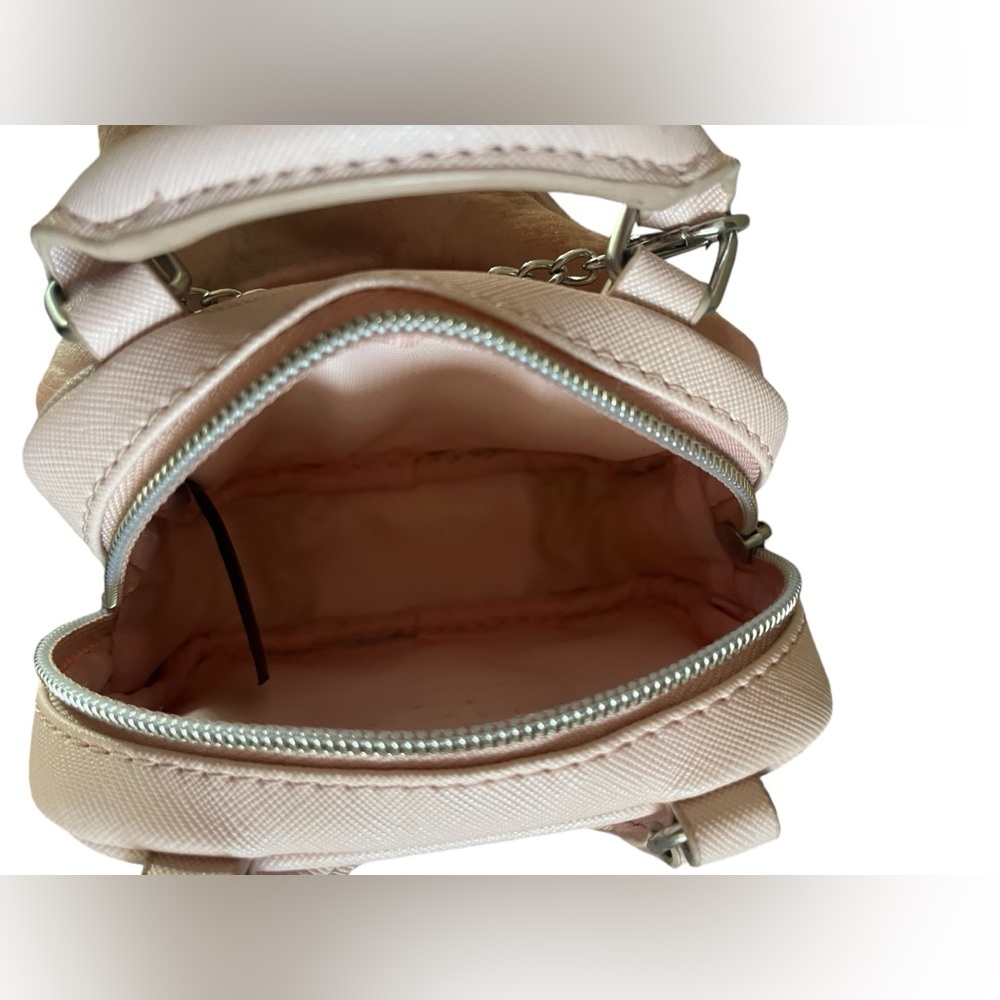 Hostess Pick 🔥 Guess Pink Mauve Mini Handbag Crossbody - Picture 13 of 15